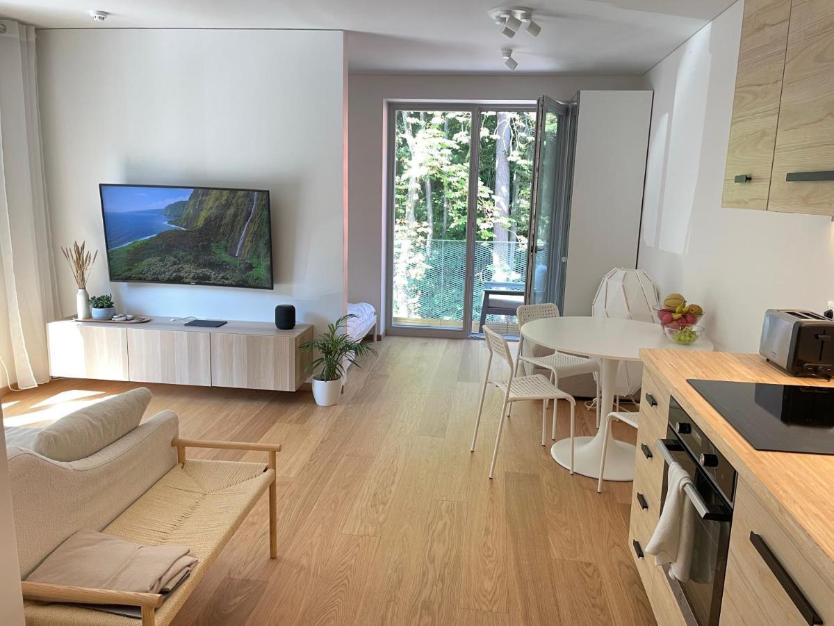Sunny Apartment With Forest View Juodkrantė Zewnętrze zdjęcie
